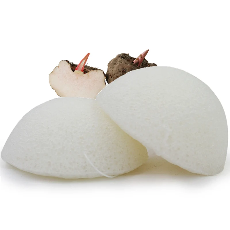 Bebevisa 100% Natural And Organic Exfoliating Face Private Label Konjac Sponge