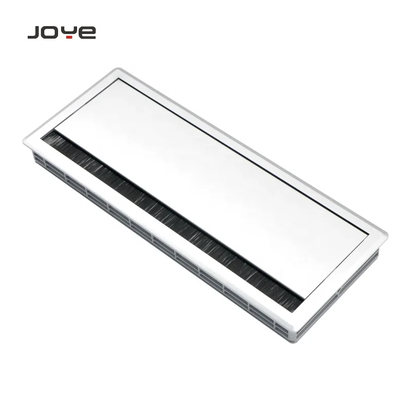 Aluminum Office Computer Cable Management Box Desktop Table Wire Management Hole Grommet