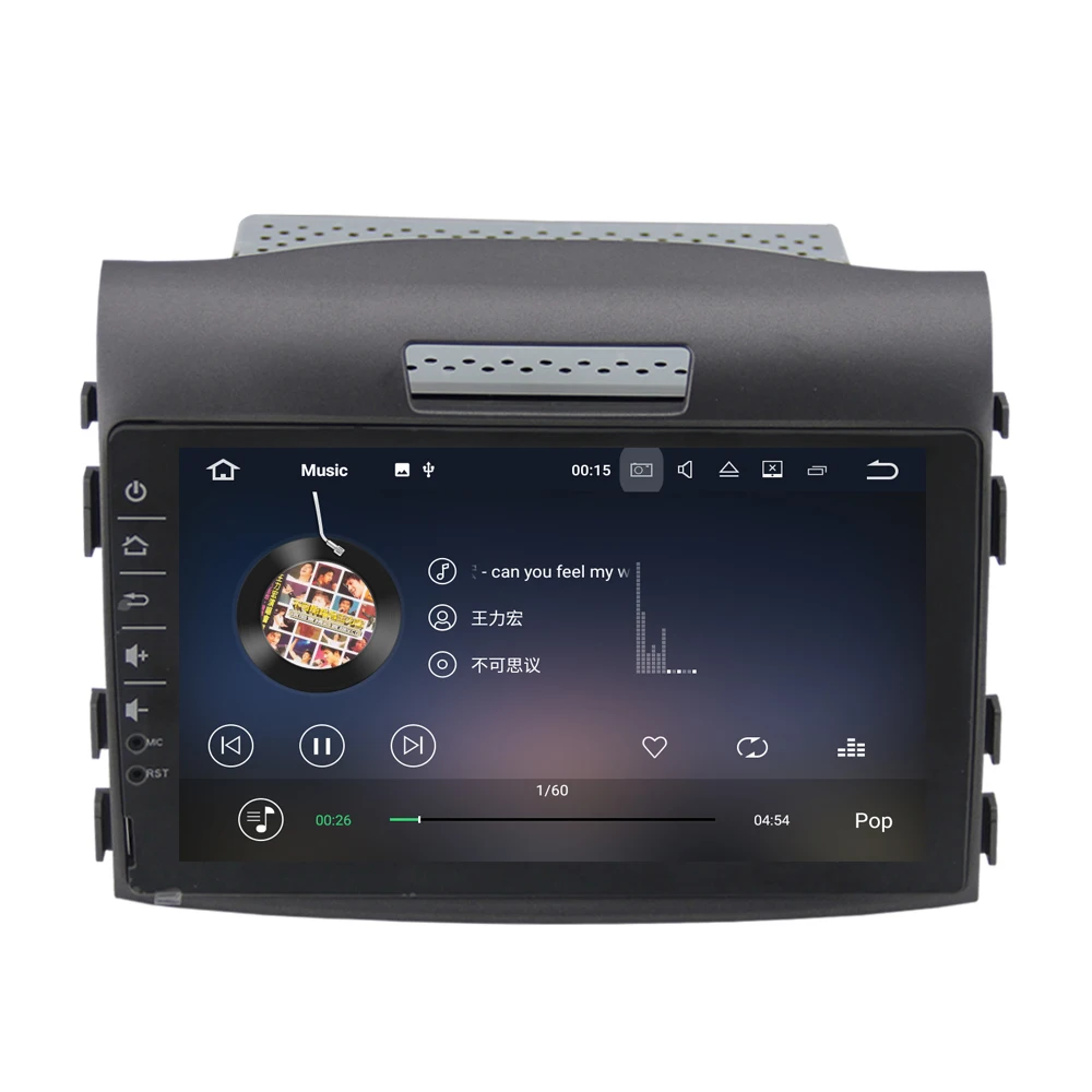 Android 10.0 Quad Core car dvd player auto radio 2 din stereo navigation for honda cr-v crv 2012 2013 2014 2015 multimedia