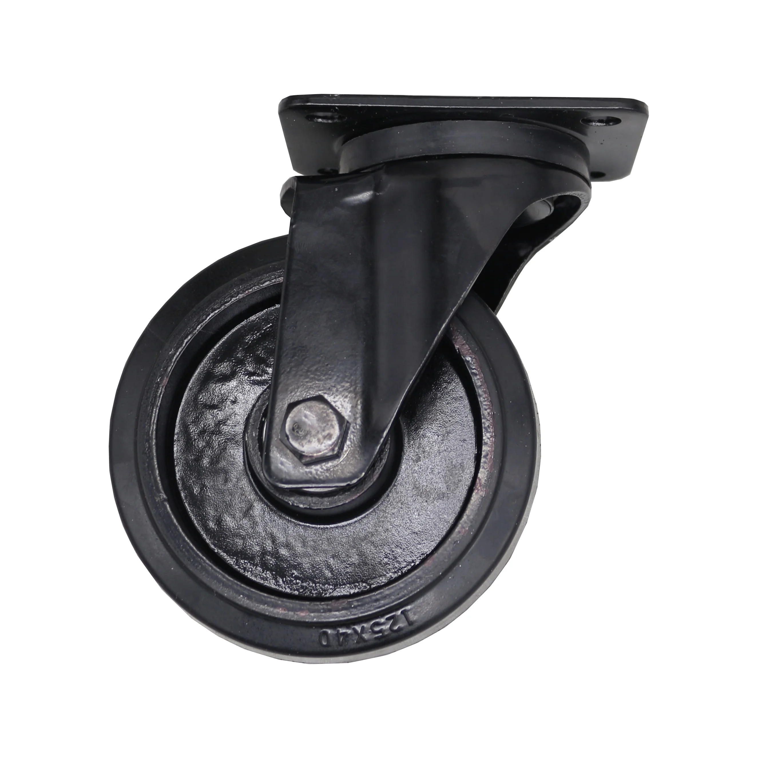 SS coffee table vintage caster wheels rotating 125 X 40MM