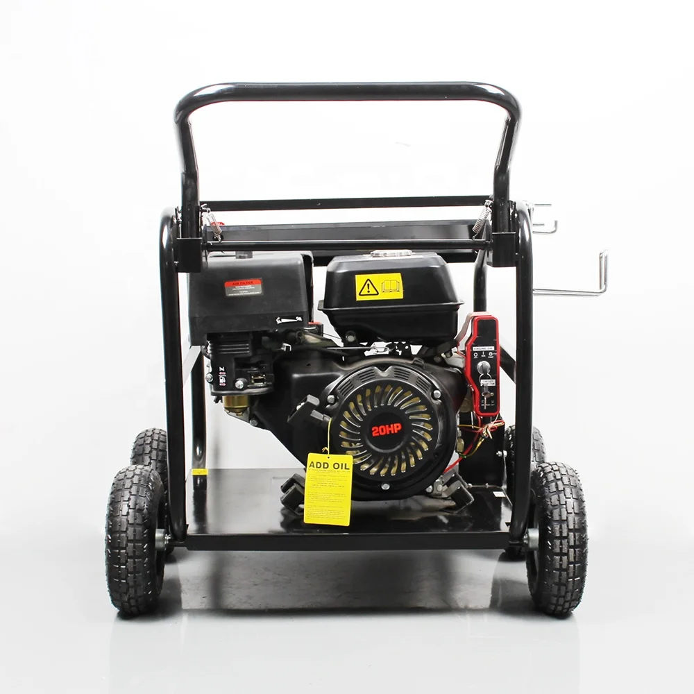 Taizhou JC-G250B High Pressure Gasoline Cleaner 250bar Car wash floor washing machine 15HP 25mpa