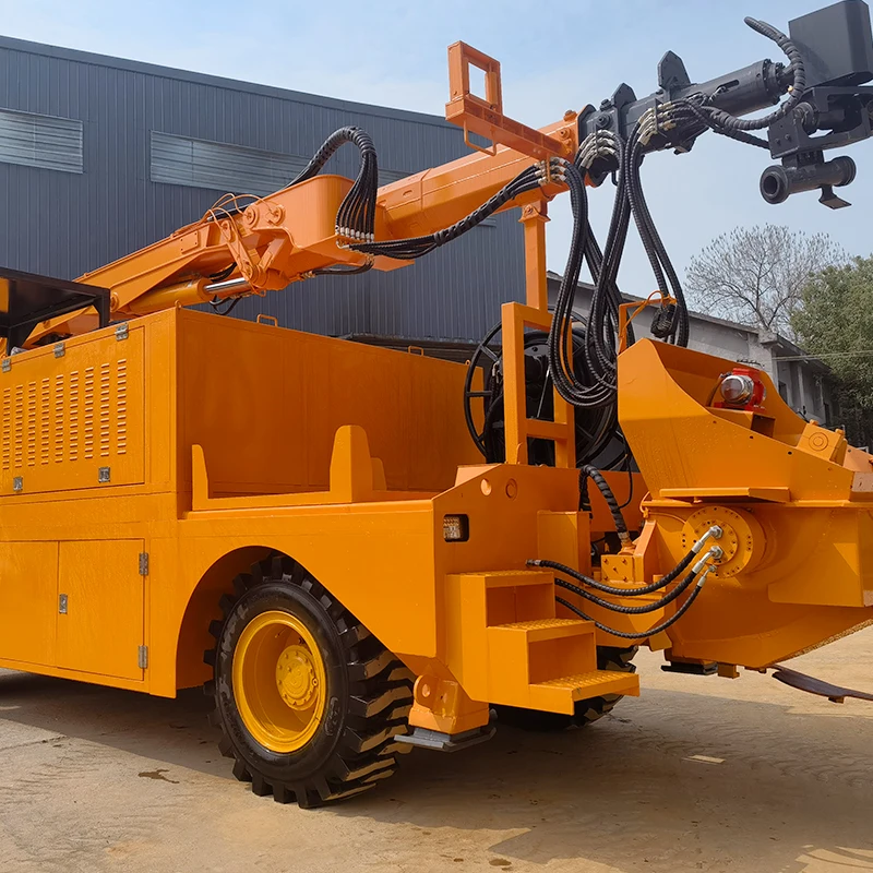 Portable refractory shotcrete Machine For Sale Fireproof Coating shotcrete machine concrete spraying
