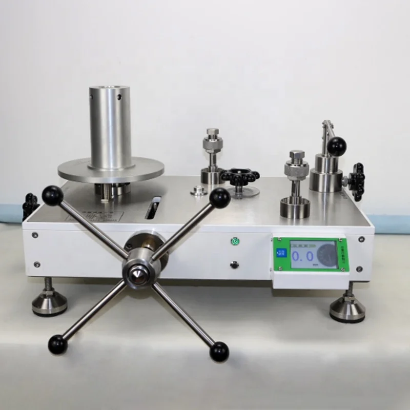 Метрологическое оборудование 160 МПа 1600 бар тестер мертвого веса для калибровки манометра