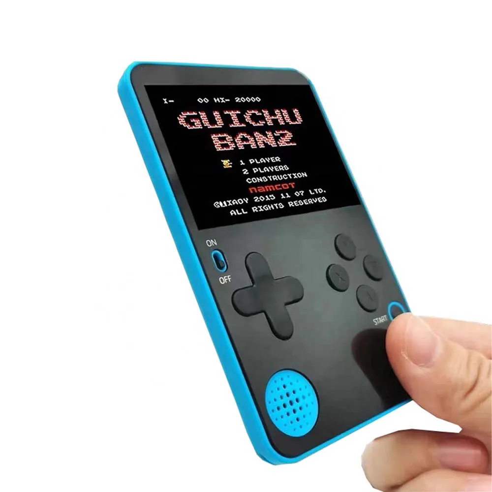 2021 2.4 inch lED Screen 500 in 1 Ultrathin 6.5mm Retro Mini Portable K10 Console Game For Kids, Adults