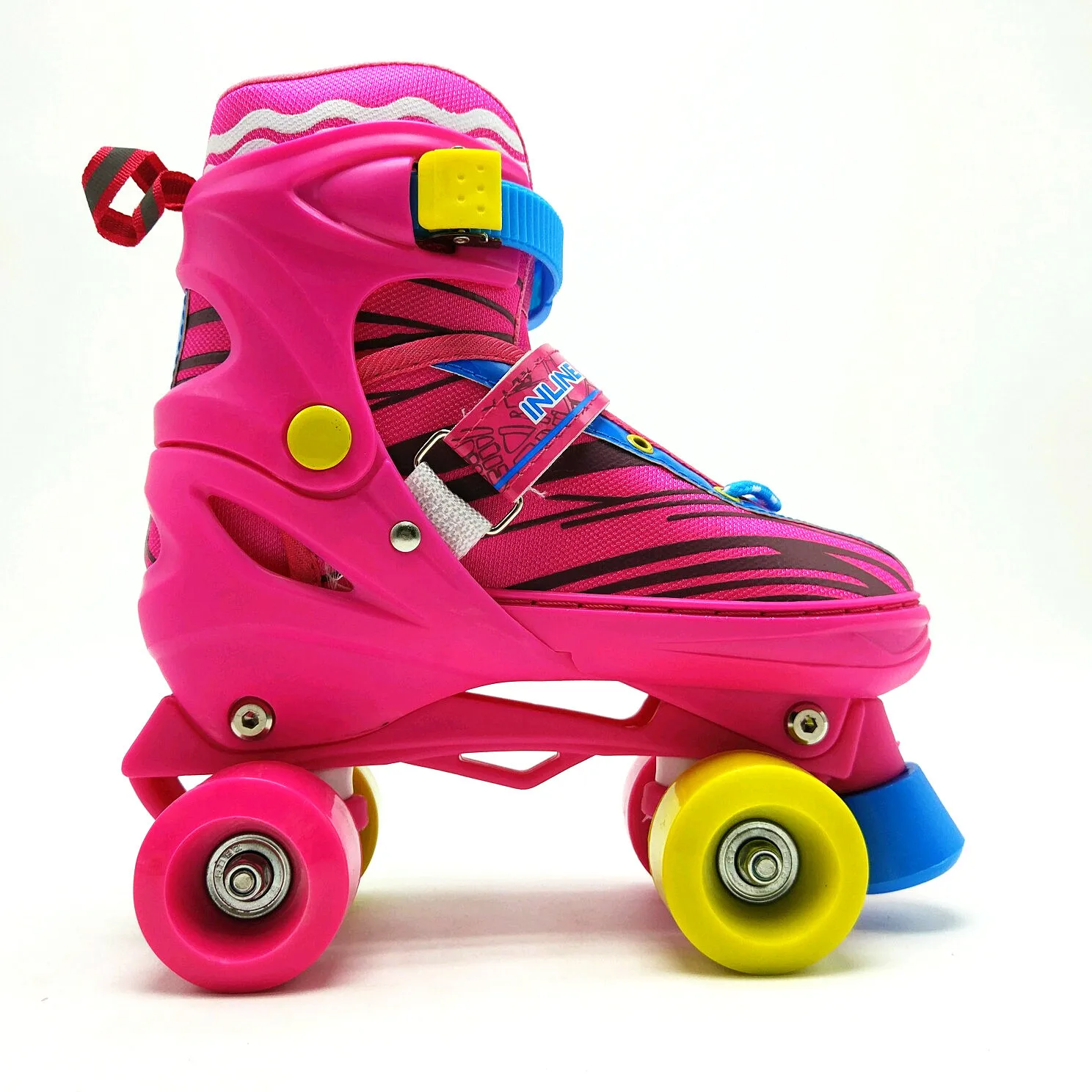 
slalom Roller Skates Shoes,Kids inline Skate PU light wheel inline hockey equipment 