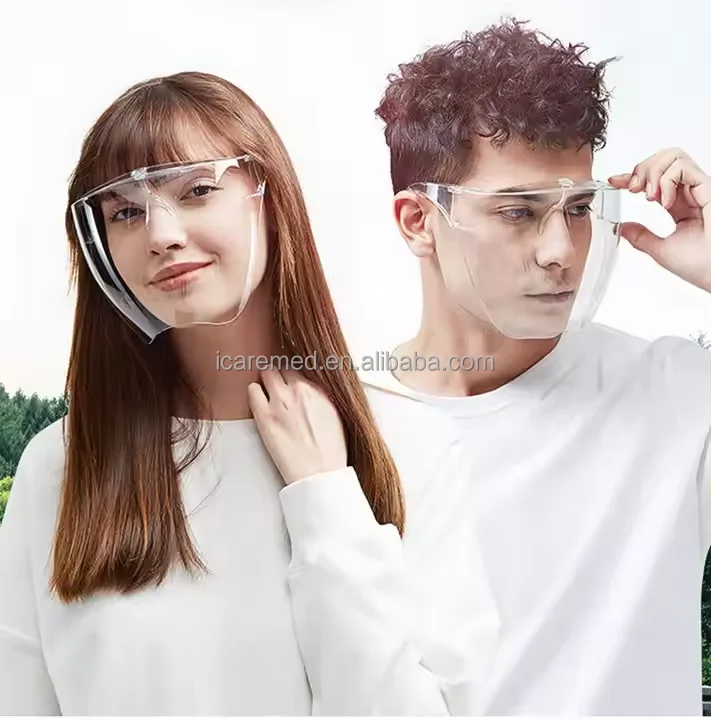 Factory Price Popular Durable Transparent Eye Protective  Anti Fog Eye Protection Face Shield