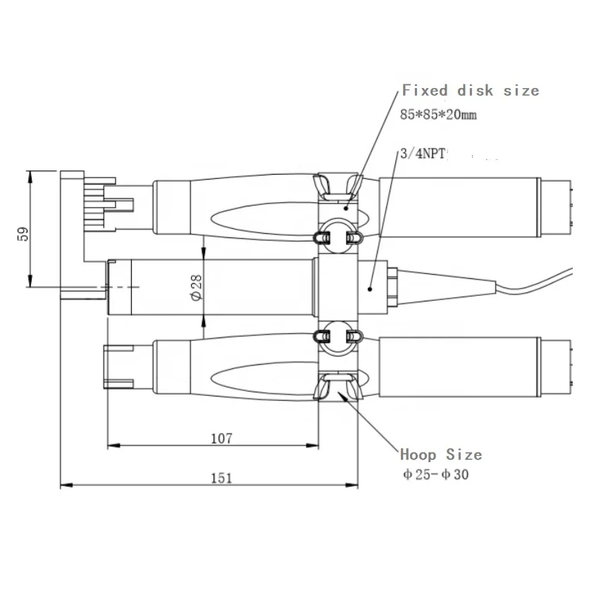RS485 Modbus Free Maintenance Water Quality Device Conductivity TDS EC PH Turbidity DO TSS NH4 Sensor Used online Clean Brush
