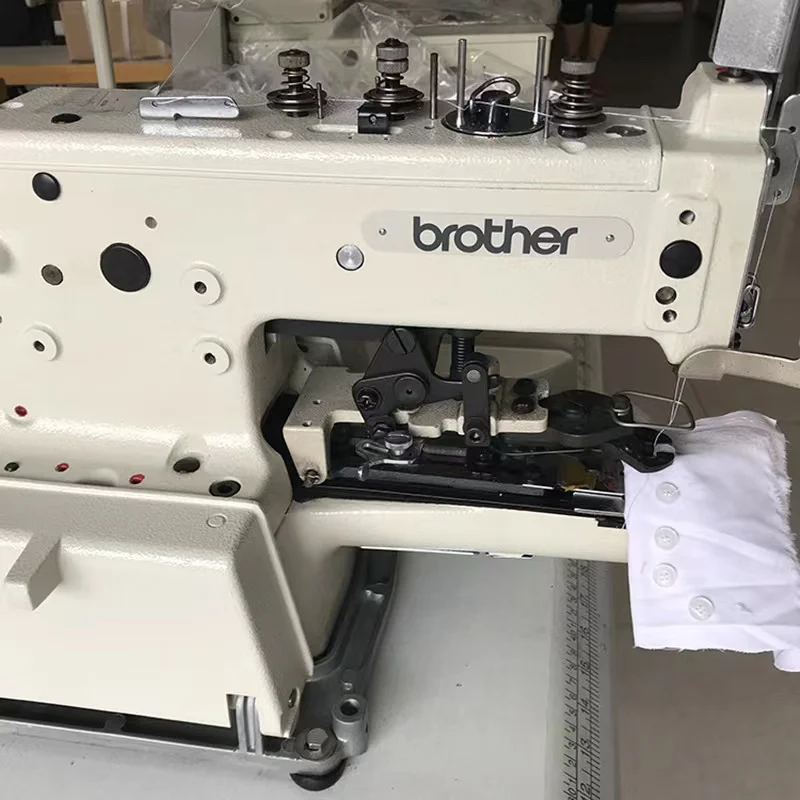 Used brother 917  button attaching industrial sewing machine low price