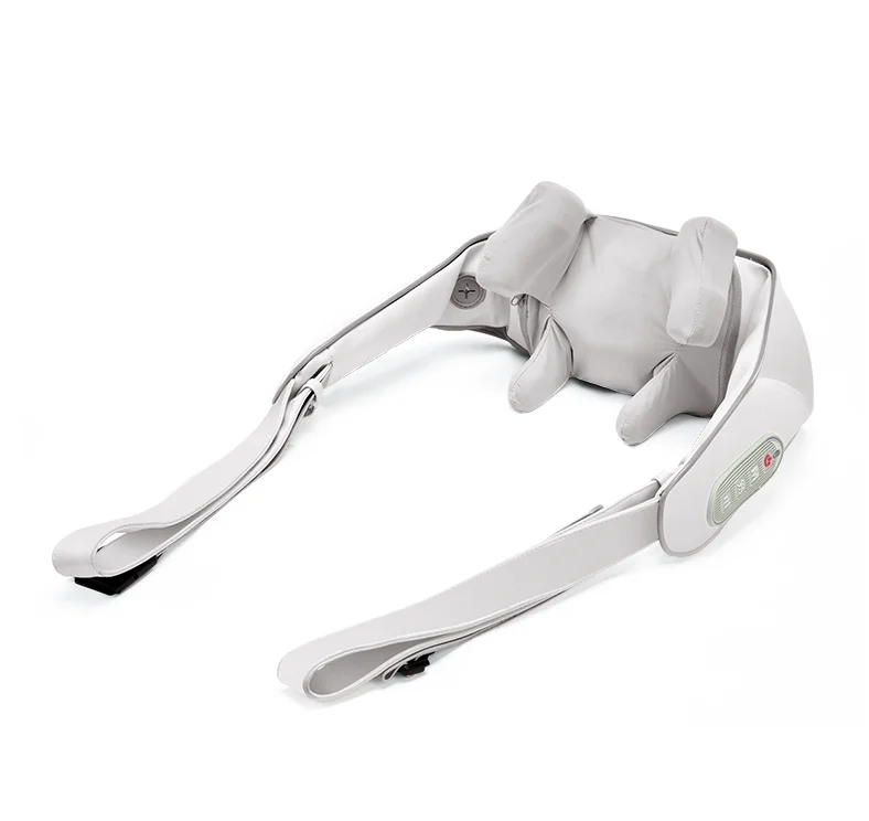 Back rectify neck and shoulder massage electric pillow machine multifunctional manual six-wheel shoulder and neck massager