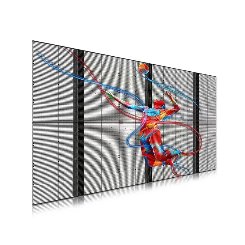 Store Window Advertising Led Display Transparent Led Screen Pantalla Led Transparente Glass Led Screens