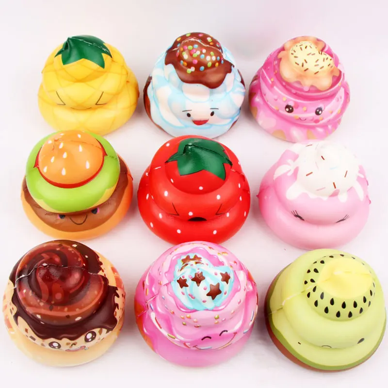 HOT Selling Factory Sale Price Colorful Squishy Doll Stress Relief Toy