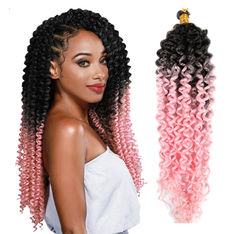 Factory Price Fashion Indian Wholesale Extension Braiding Accessories Frontal With Bundles Crochet Hair Clips Water Wave Chain