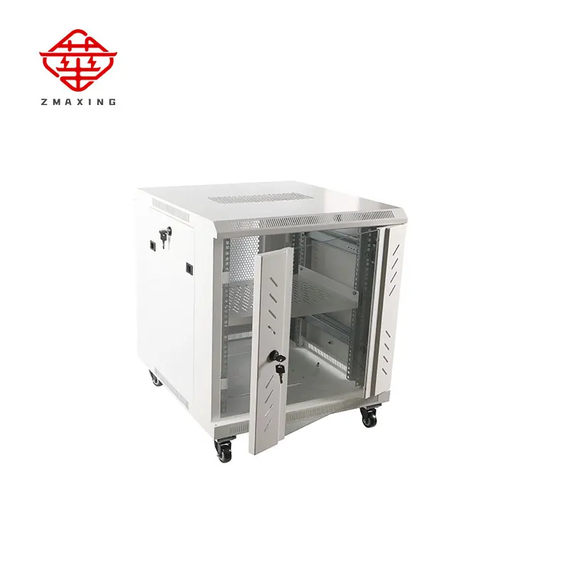 14u White 19-Inch Network Cabinet 42u Floor-Standing Movable Server Rack Computer Rooms Data Centers Outdoor Use 12u 9u 22u