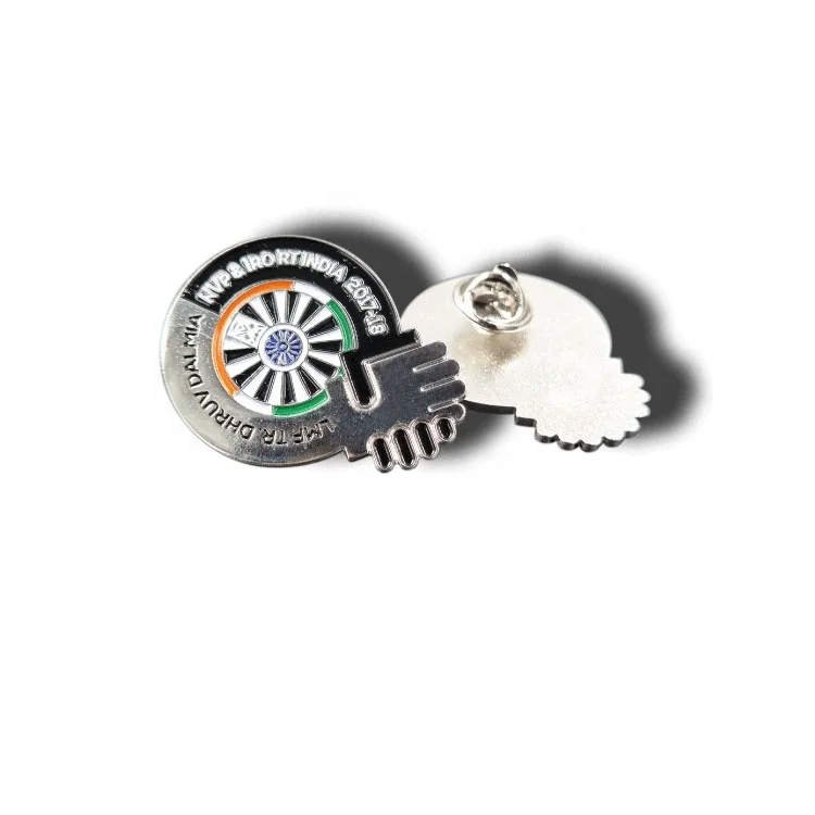 Professional custom logo, metal badge, hard enamel lapel pin, clothing brooch, hat pin wholesale