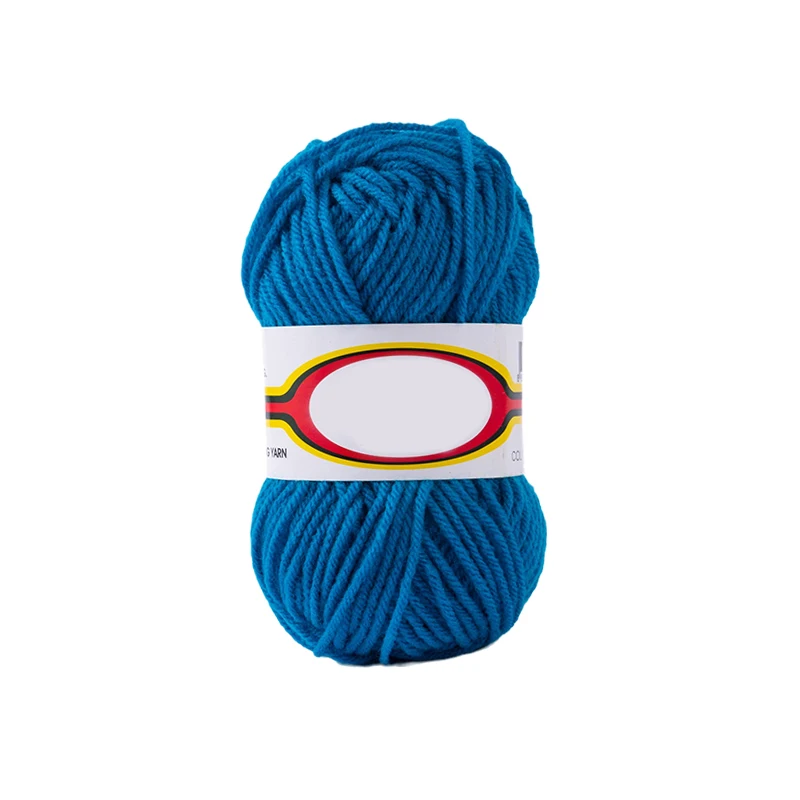 Wholesale crochet knitting hand knitting soft super fine yarn cotton/acrylic wool yarn