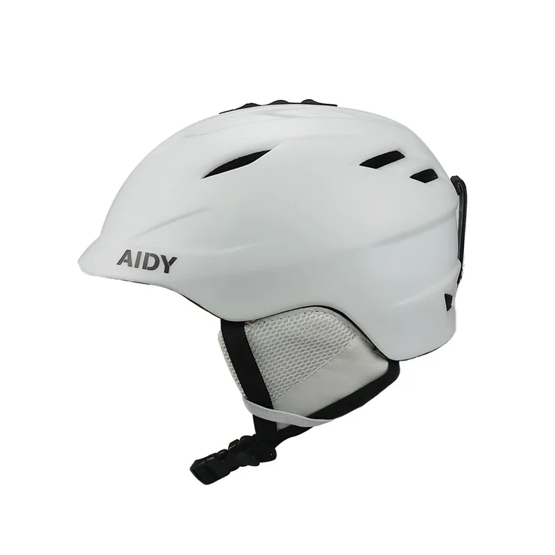AIDY In-mold CE EN1077 Certified Ventilatory Downhill Snow Helmet with Brim for Youth Adult Dual Sports Snowboarding Ski Helmets