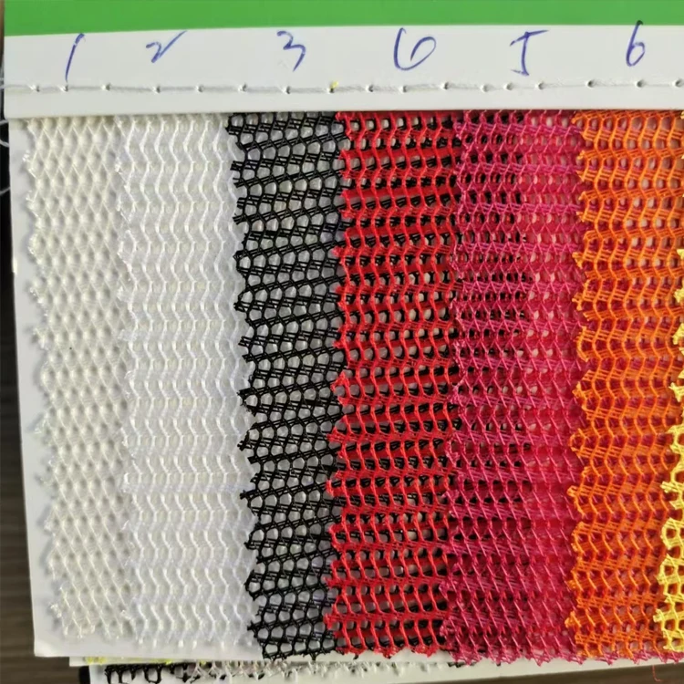 DWDP 100% polyester stiff hard warp mesh net fabric for cap