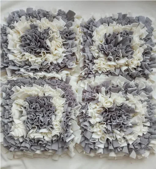 Pets Nose Training Work Daily Dog Pets Feeding Wool Felt Snuffle Mat Puzzle Interactive Toys