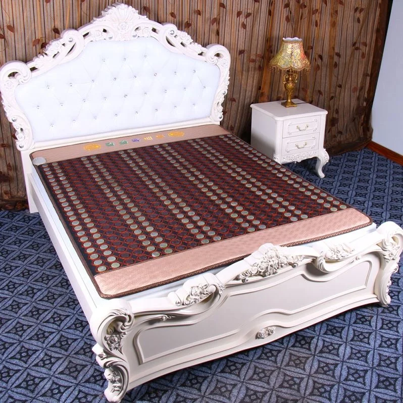 
Custom Single Double Anti-Aging Massage Medical Bio Magnetic Therapy Jade Mattress Tourmaline Pad Mat 