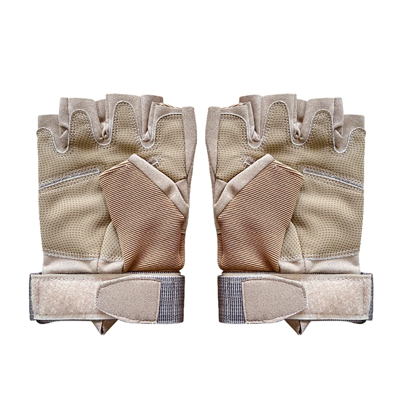 Hard-knuckle Anti-slip Palm Microfiber Leather Full and Half Fingers Gloves for Maximum Care protection
