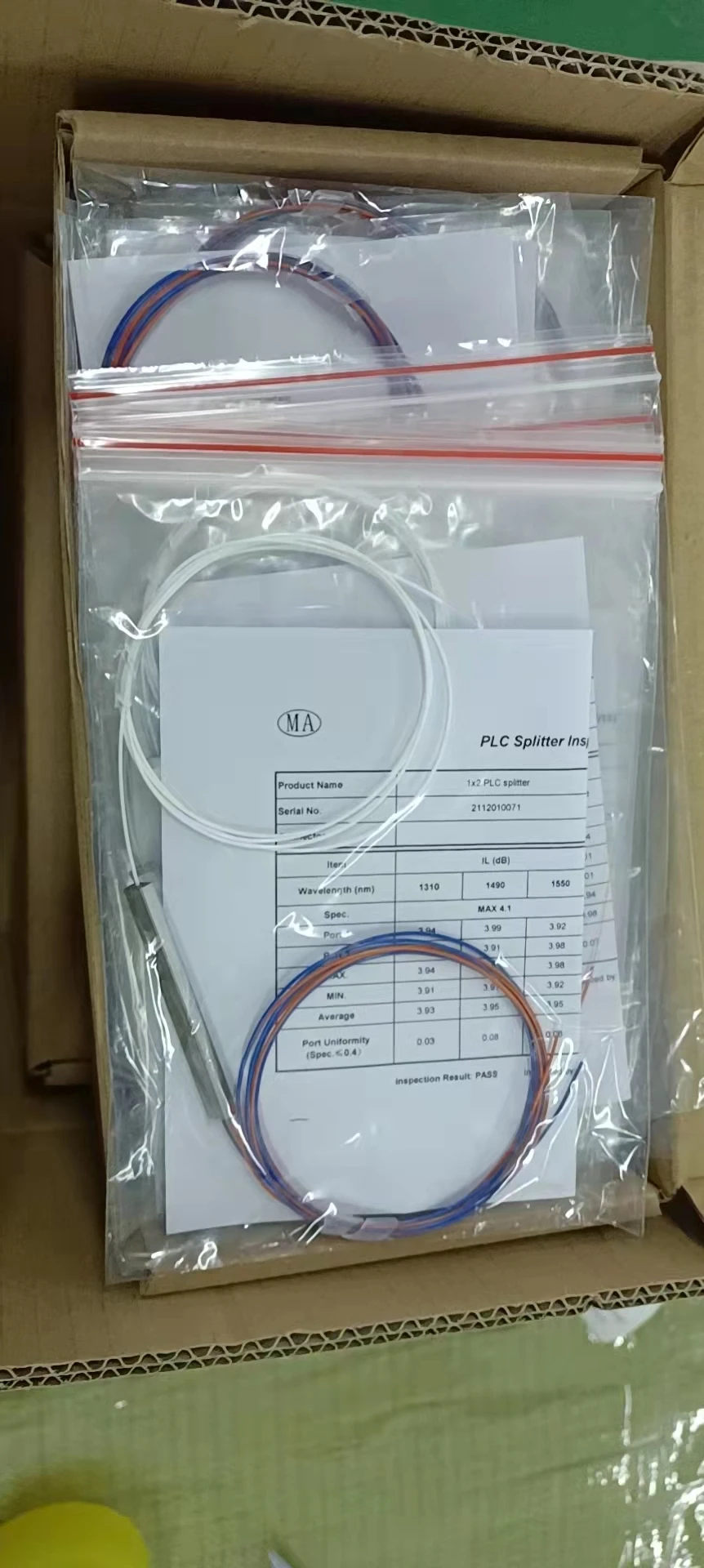 Limited Time Goods Security Durable Fiber Optic Equipment PLC Splitter