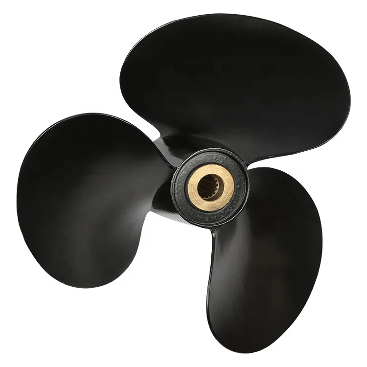 Fits Volvo Diesel Engine Black Aluminum Propeller