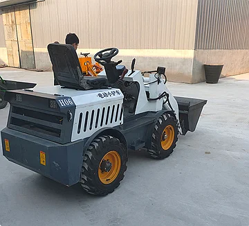 Cheap Drive Mini Electric Loader Crawler Wheel  Loader for Sale