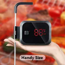 INKBIRD IBT-2X Wireless Digital LED Meat grilling Oven thermometer with two probes BT 5.0 smart food thermometer