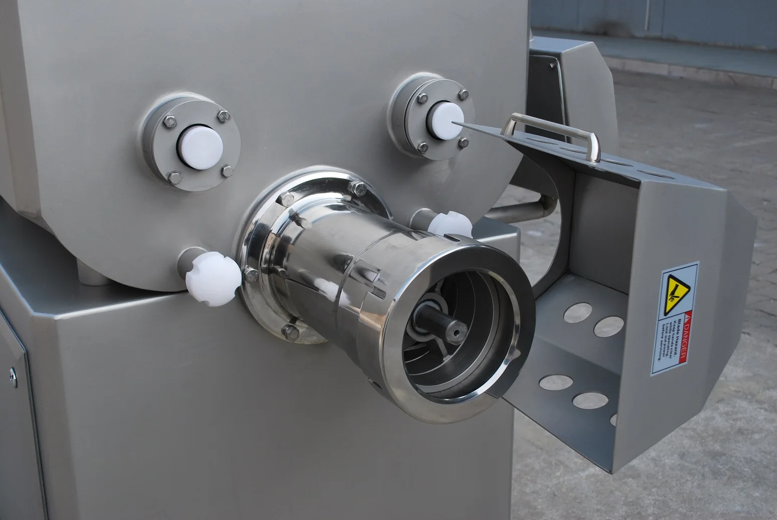 Industrial Meat Mincer Machine Meat Grinder Machine Electric Industrial Frozen Meat Grinder Copper Steel Motor Stainless HEN Cut