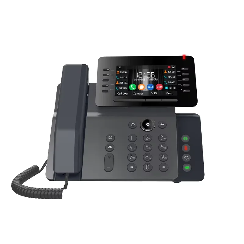 4 3 дюймов V65 Wi-Fi телефон Voip Sip устройство со встроенным Bluetooth 5 0 и 2 4G/5G