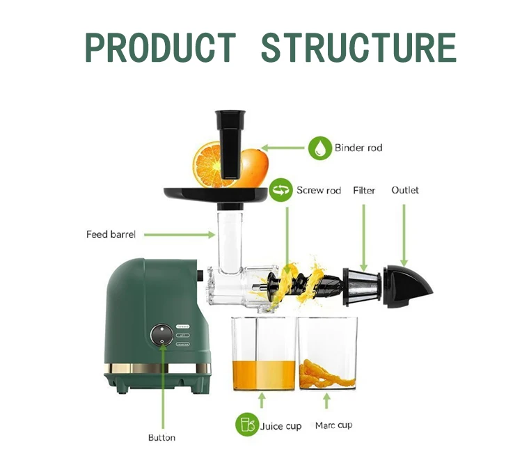 vegetable pure juice machine 2022 new extractor orange for kitchen electric fruit power carrot juicer