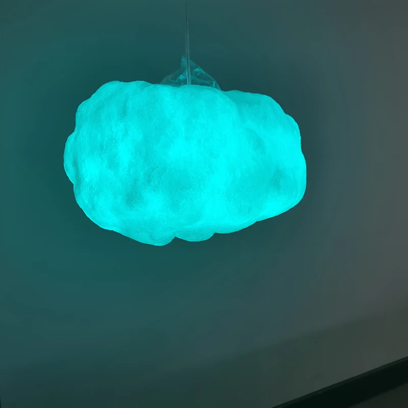 
Modern Dreamlike Effect Mounted Cloud Shade Lighting RGB Bar Cafe LED Decorative Pendant Lamp Light for Indoor Living Room 