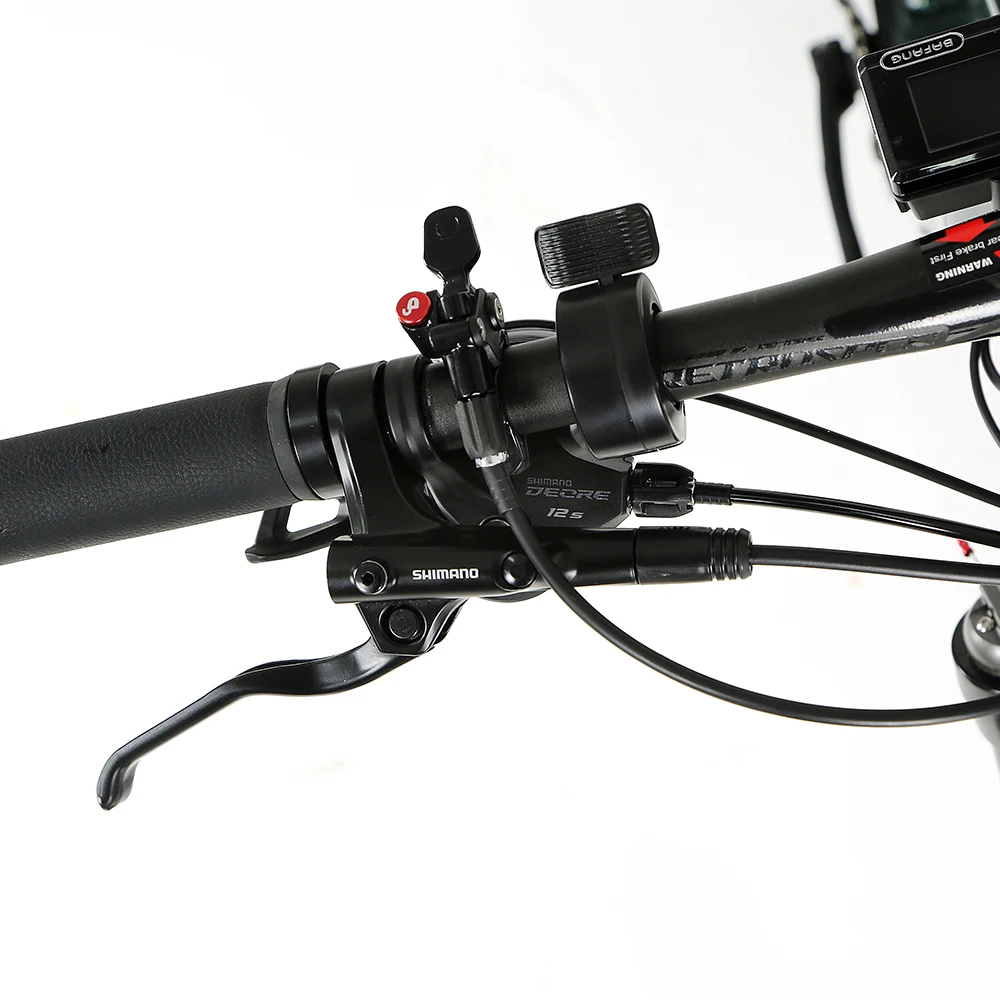 Electric bicycle mountain bike Li-ion battery 13A bafang mid motor 48V500W powerful full suspension ebike electric dirt bike