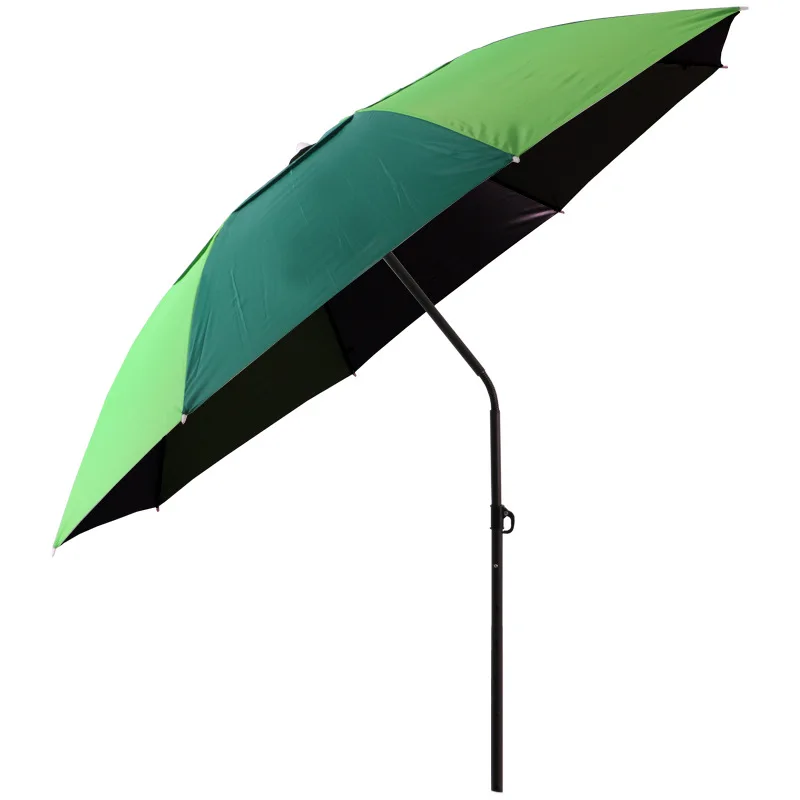 Outdoor Portable Sun Shade Beach Umbrella Adjustable Ultralight Double Layer Folding Fishing Umbrella