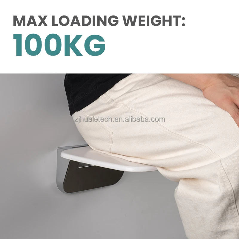 MT-002 New Modern Designed Wall mounted folding shower seat for  bathroom shower