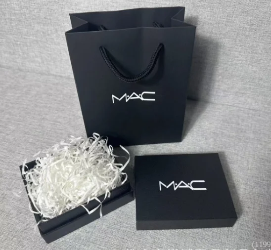 custom size ladies set square gift box with lid earring perfume lighter wrapping box black for gift box thank you