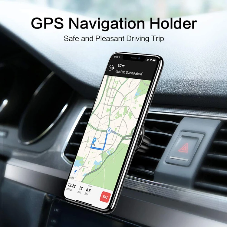 Eco-friendly Mini Vent Clip Air Freshener Car Diffuser with Magnet Phone Holder