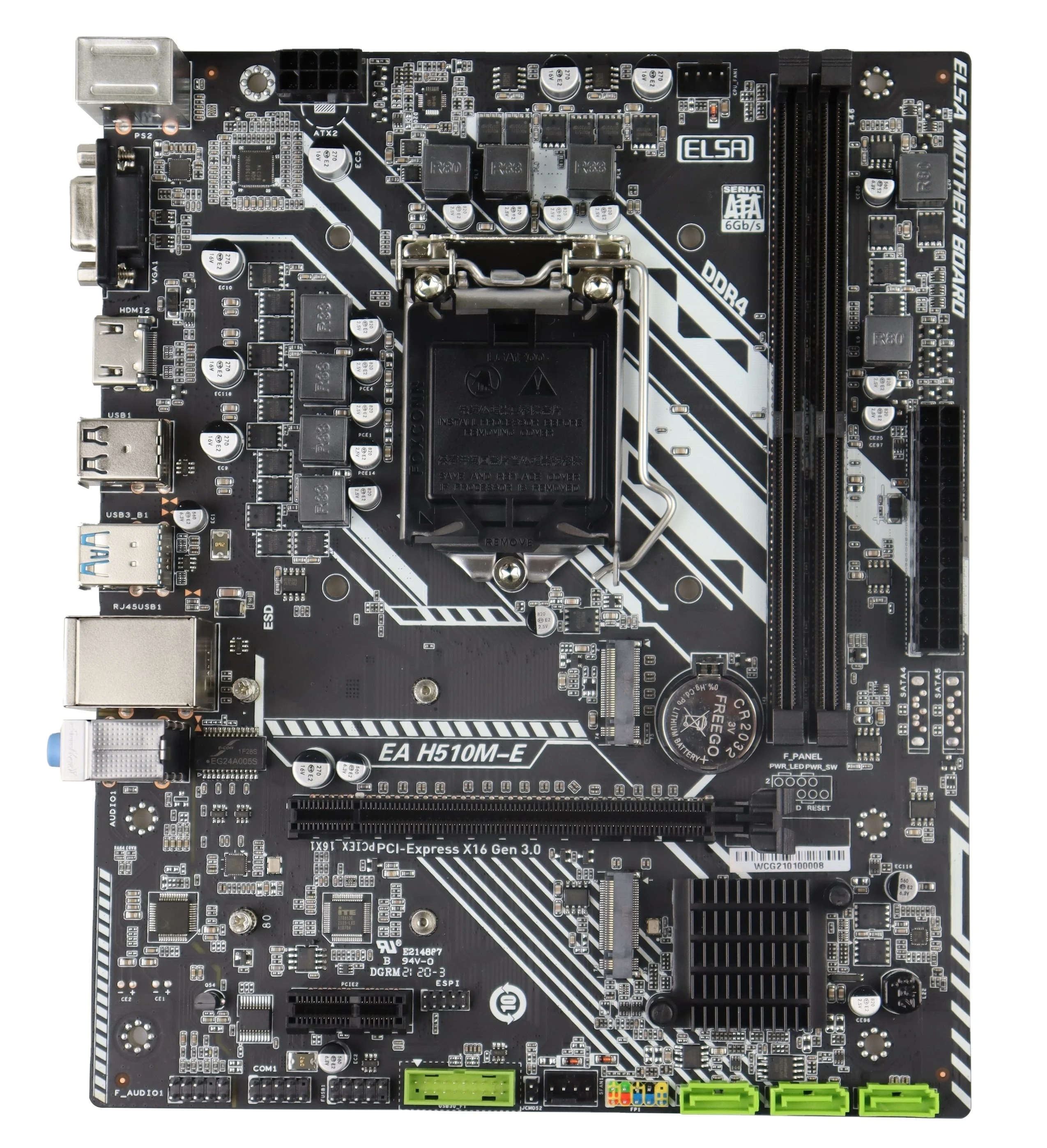Factory wholesale H510 mother boards 1200 Socket support 10-11th Gen Core Processor DDR4 ATX Mainboard