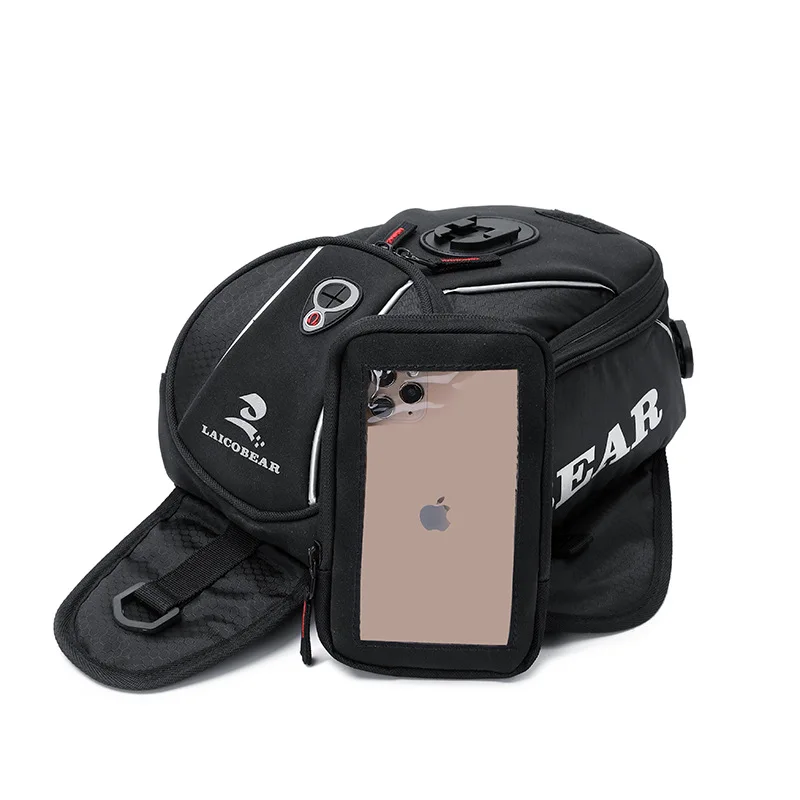 Motor Knight riding motorbike equipment shoulder bag magnet suction bag rain-proof motorcycle navigation fuel tank bag