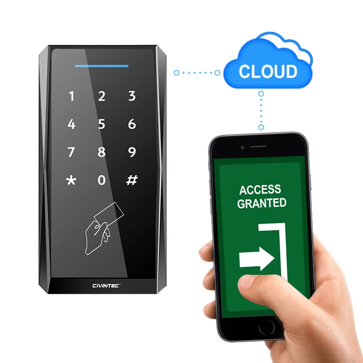 CT9 E wireless access control system single door access control systems access control management system