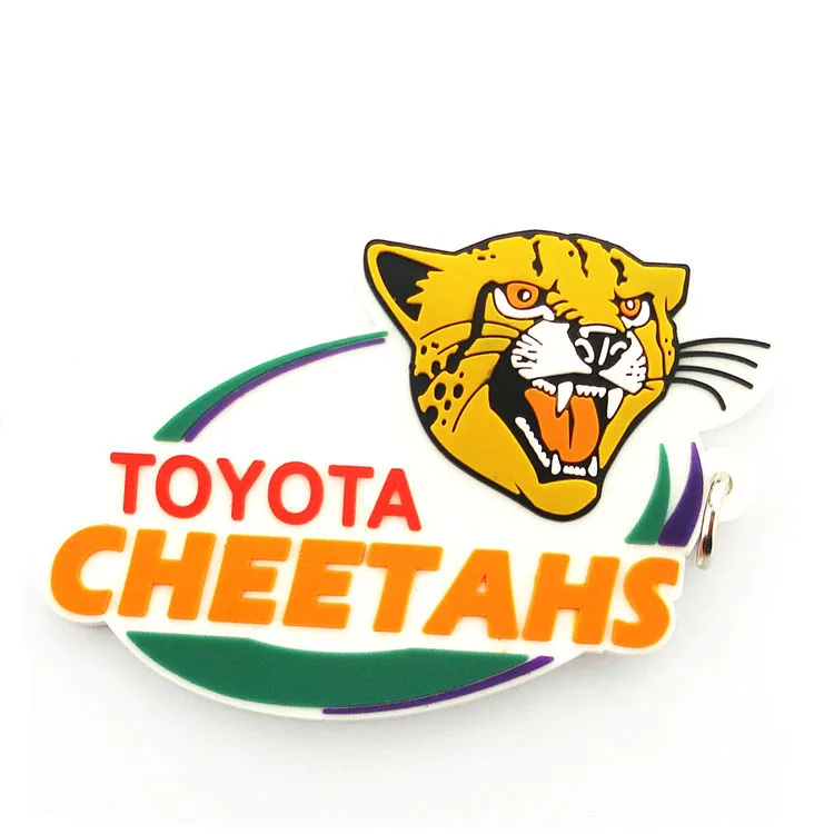 Personalized attractive design 3d embossed trouist fridge soft magnet