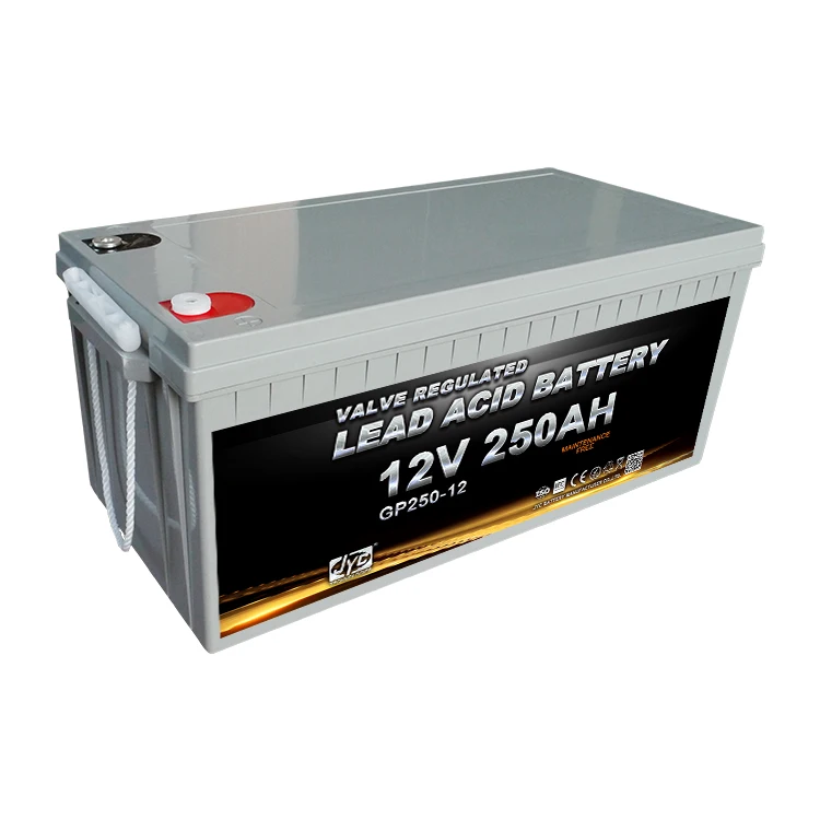12V 250Ah Solar Power Gel Accumulator Battery in China