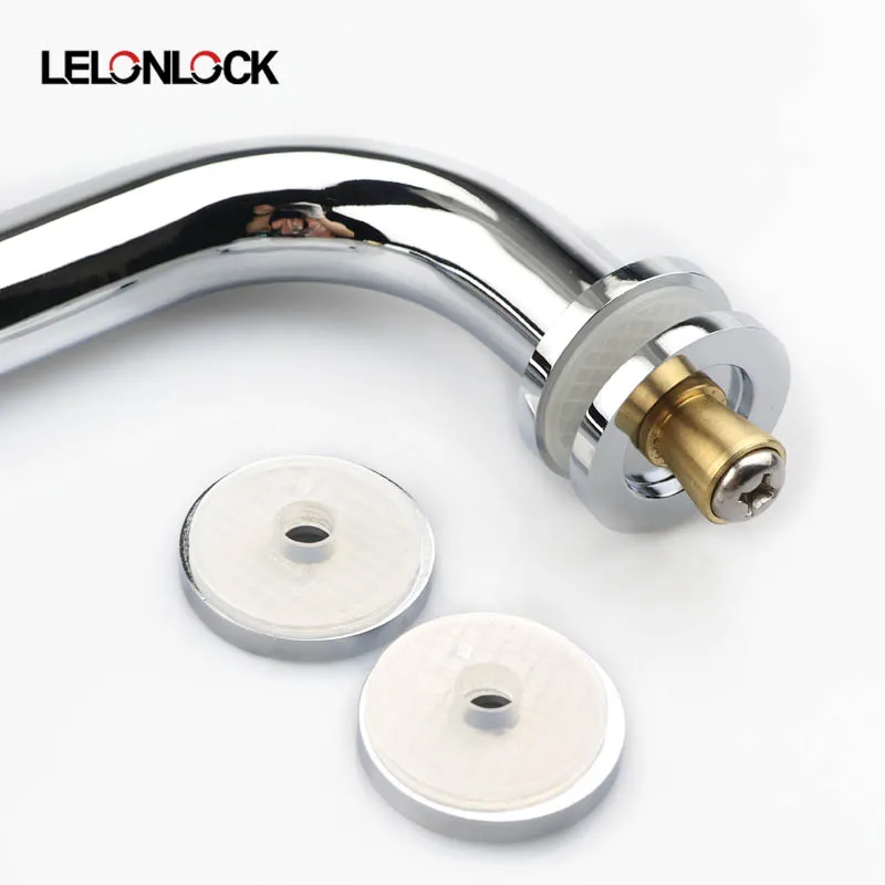 Shower Hardware America CRL Series Door Handle Brass Chrome Round Tube Square Tube Pull Handle
