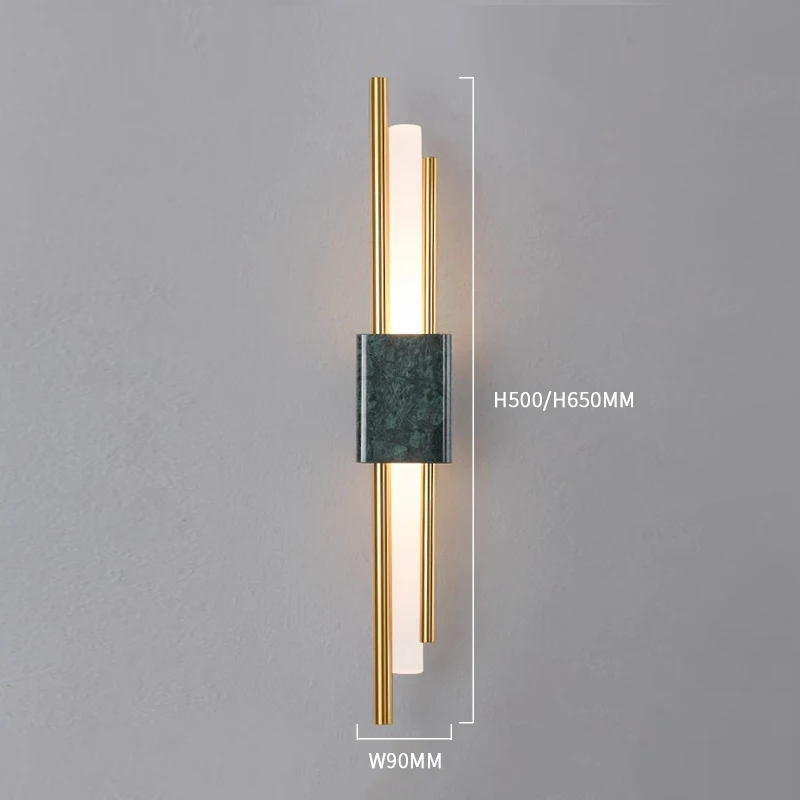 Simple Crystal Wall Lamp Modern Bedroom LED Glass Lights Living Room Indoor Decor Lighting Mirror Headlight Makeup Fixtures