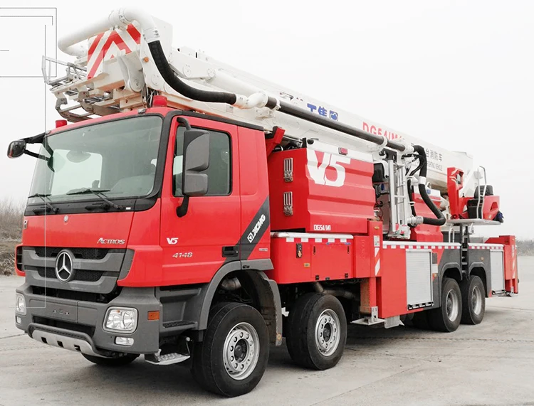 XCMG официальная вторая рука DG54M1 54 м спасательная машина Пожарная служба грузовик для
