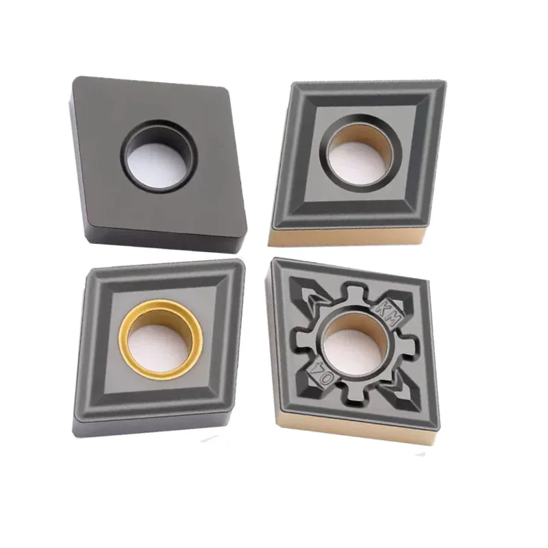 CNMG120408 Tungsten Carbide Insert CVD Coated Turning Inserts For Cast Iron CNC Cutting Turning Tool