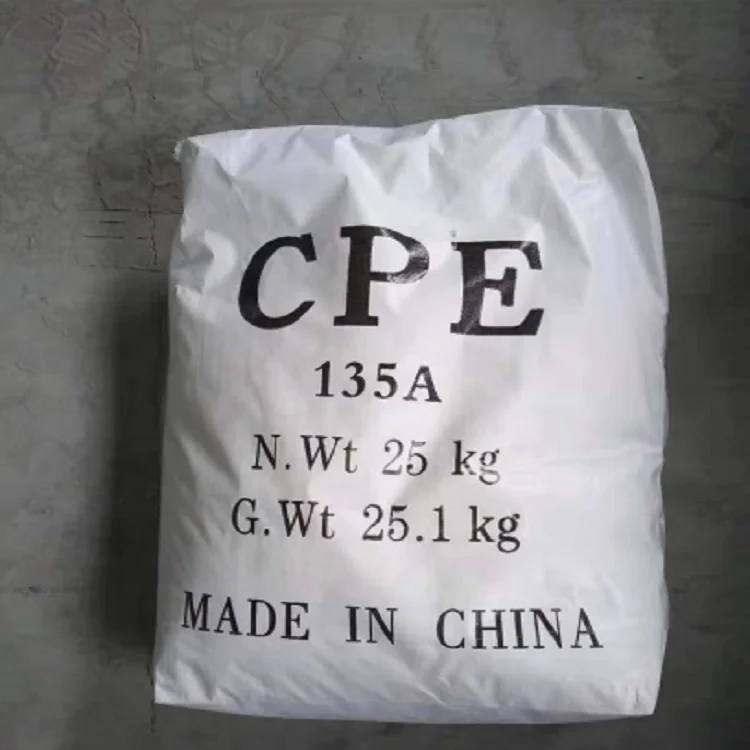 Заводской экспорт Хлорированный Полиэтилен cpe CPE135A CPE130A CPE140B CPE135B