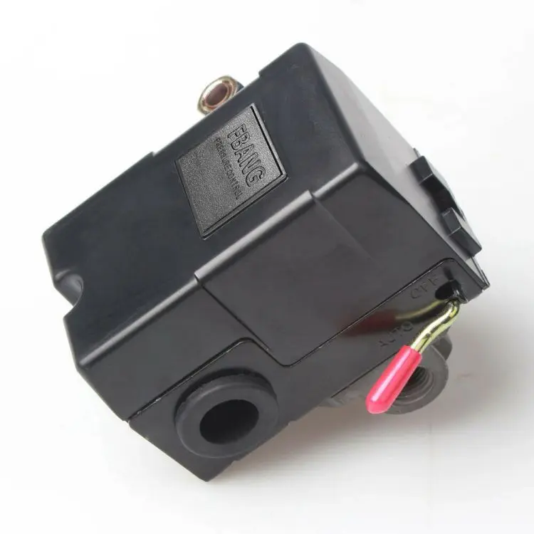 Air Compressor Pressure Switch Control Valve 120PSI 4 Port Unloader On/Off Lever