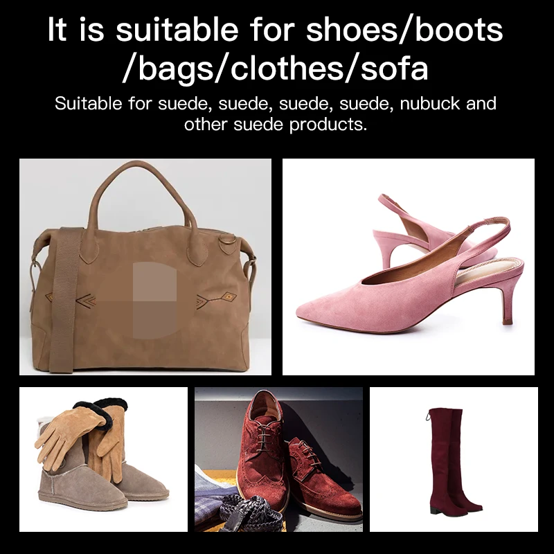 Factory Wholesale custom logo Wooden Shoe Cleaning Brush With Suede eraser Brush sneaker Brush