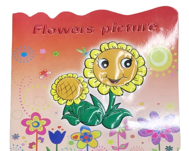 2021 Environmental Protection Baby Educational Custom Fashion Drawing Book with Colors For Children